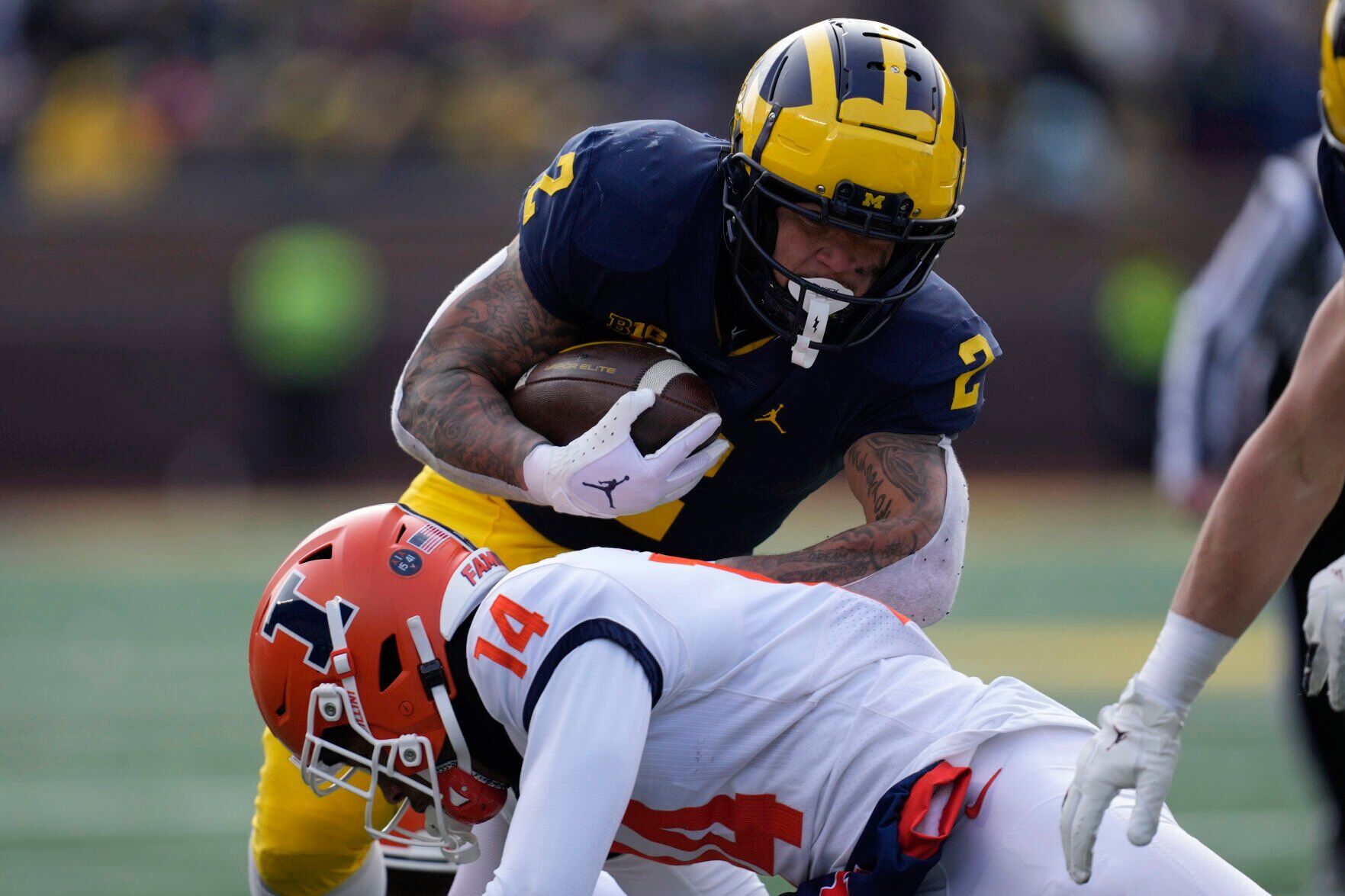 Illinois Michigan Football